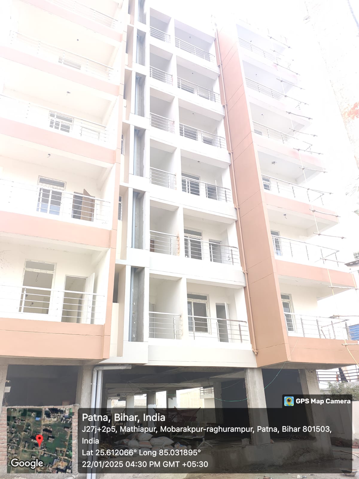 Asha Kiran Enclave Construction Progress